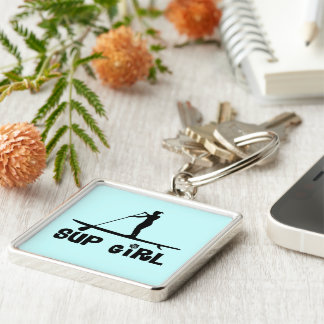 SUP Girl Keychain