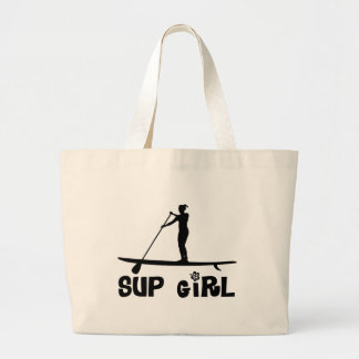 SUP Girl Large Tote Bag