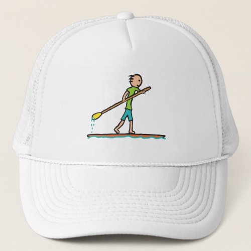 SUP Stand Up Paddleboard Trucker Hat