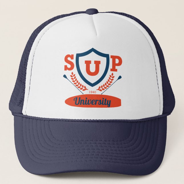 SUP University Trucker Hat (Front)