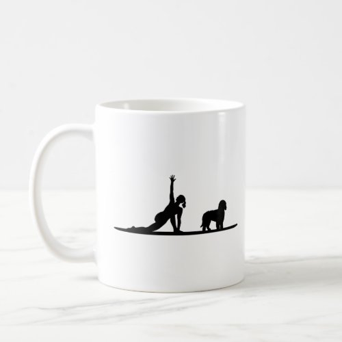 Sup Yoga and Goldendoodle Life  Coffee Mug