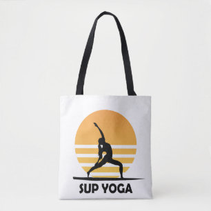 SUP Yoga Stand Up Paddling Tote Bag