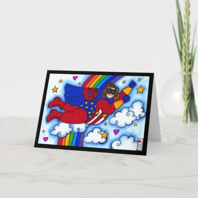 SupaFat!!! Card (Front)