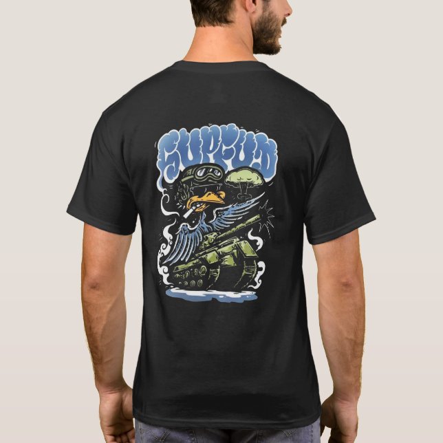 SupDef - Superior Defense X SUP X FÜD Bomb T-Shirt | Zazzle