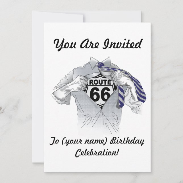 Super 66 invitation (Front)