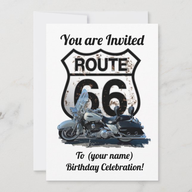 Super 66 invitation (Front)