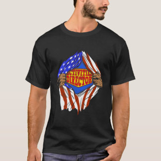 Super Activities Director Hero Job T-Shirt