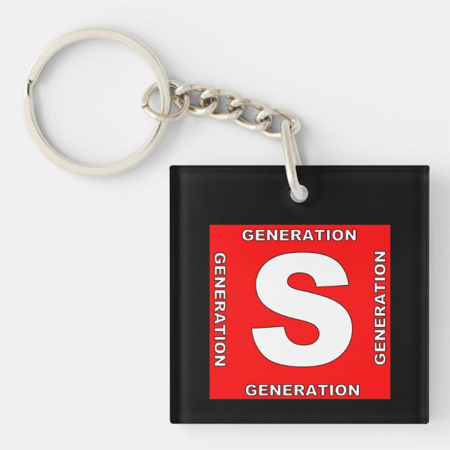 Super Ager Key Chain (Front)