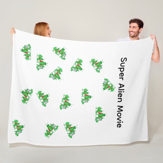 Super Alien Movie Full Character Blanket (In Situ)