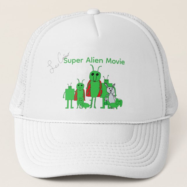 Super Alien Movie Full Character Cap w/Sig (Front)