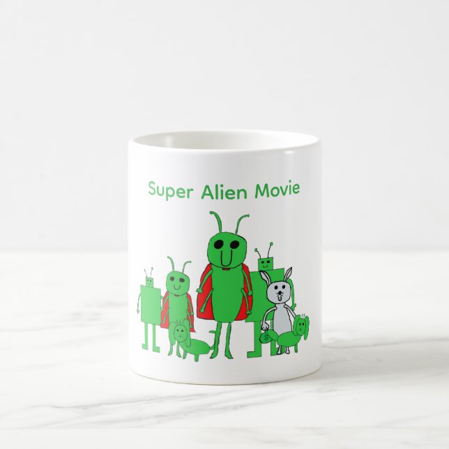 Super Alien Movie Full Character Coffee Mug (Center)