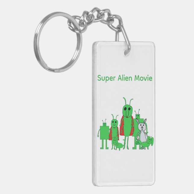 Super Alien Movie Full Character Keychain (Front Left)