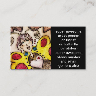 super awesome biz card
