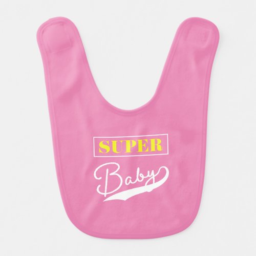 Super Baby Baby Bib