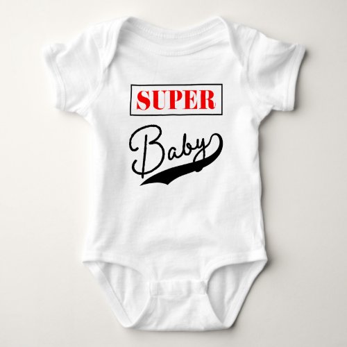 Super Baby Baby Bodysuit