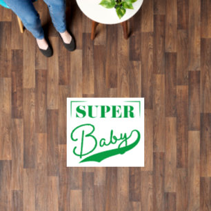 Super Baby Floor Decals