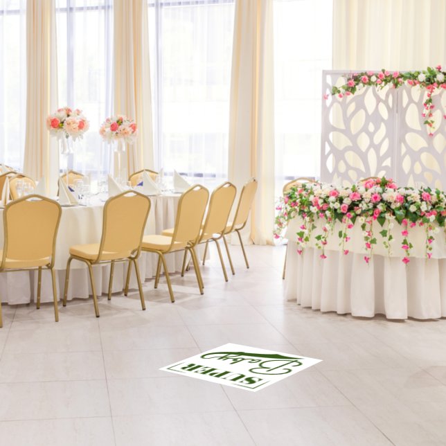 Super Baby Floor Decals (Dinner)