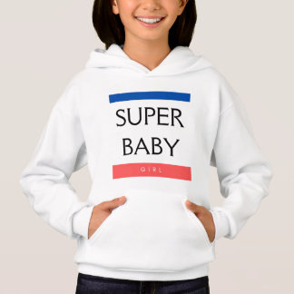 SUPER BABY GIRL HOODIE