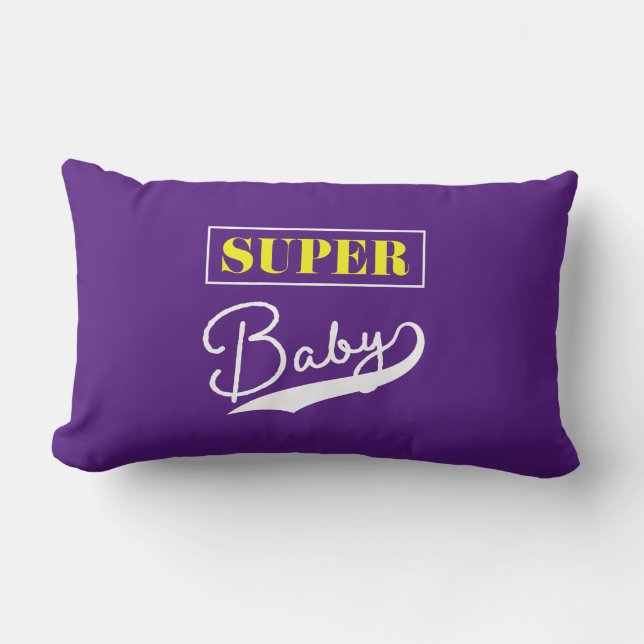 Super Baby Lumbar Pillow (Front)
