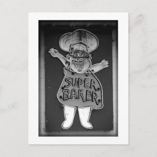 Super Baker Postcard