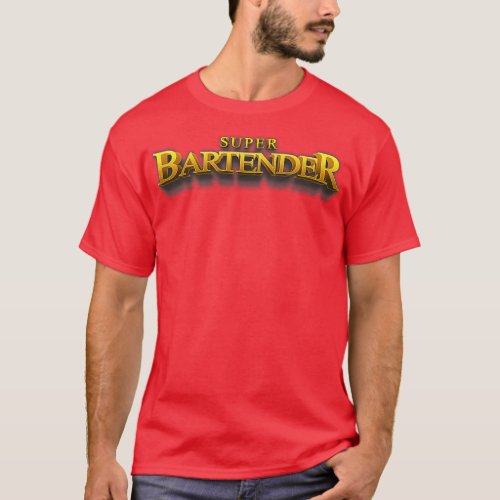 Super Bartender T_Shirt