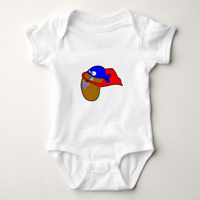 super bean baby bodysuit (Front)