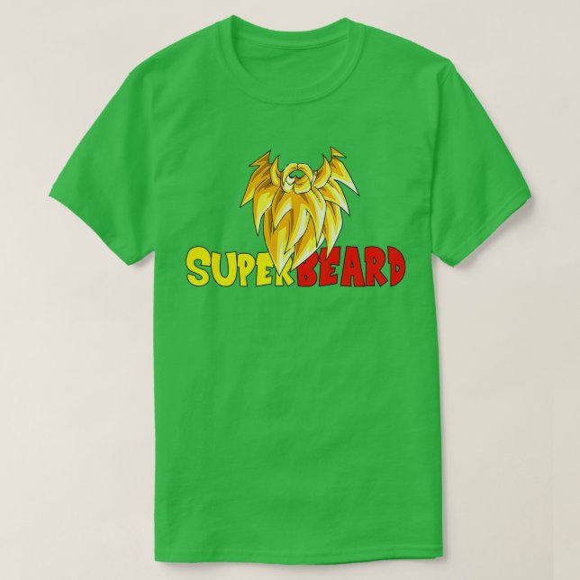 Super Beard T-Shirt (Design Front)