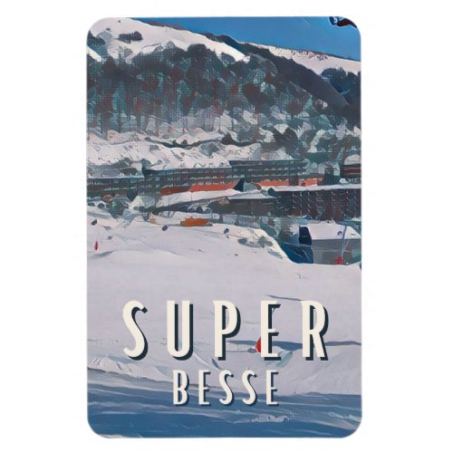 Super Besse Station de ski Magnet