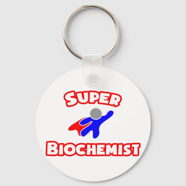 Super Biochemist Keychain (Front)