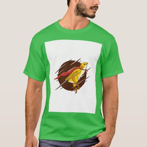 Super bird Graphic T_Shirt