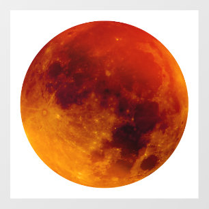 Super Blue Blood Moon Floor Decals