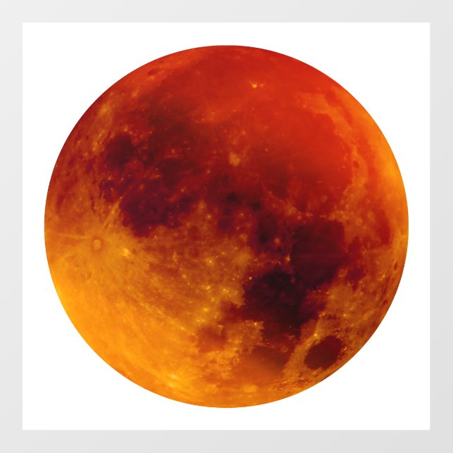 Super Blue Blood Moon Floor Decals (Front)
