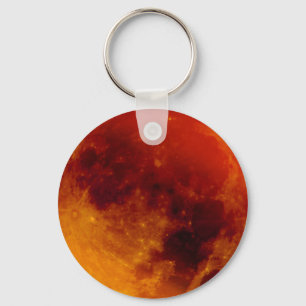 Super Blue Blood Moon Keychain