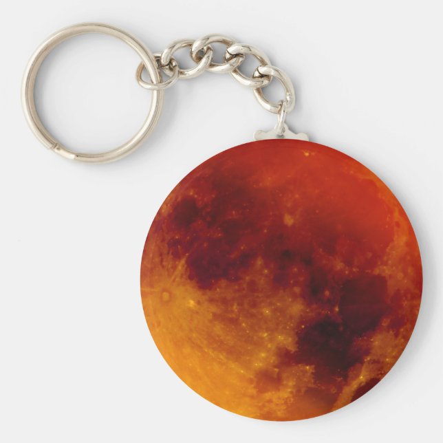 Super Blue Blood Moon Keychain (Front)