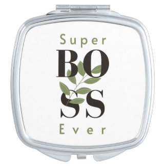 Super Boss Ever Minimalist style compact mirror