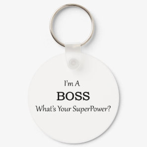 Super Boss Keychain