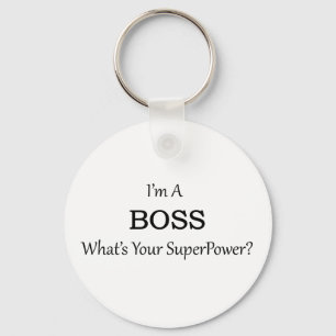 Super Boss Keychain