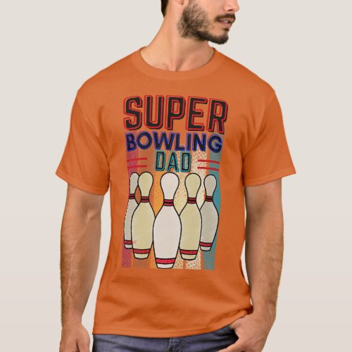 Super Bowling Dad T_Shirt