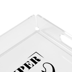 Super Boy Acrylic Tray