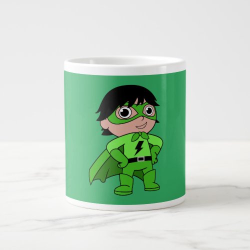 Super Boy Action Hero Giant Coffee Mug