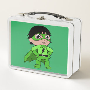 Super Boy Action Hero Metal Lunch Box