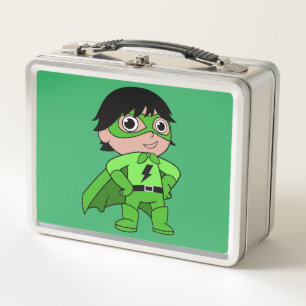 Super Boy Action Hero Metal Lunch Box