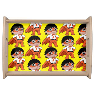 Super Boy Action Hero Serving Tray