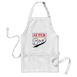 Super Boy Adult Apron