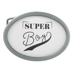 Super Boy Belt Buckle