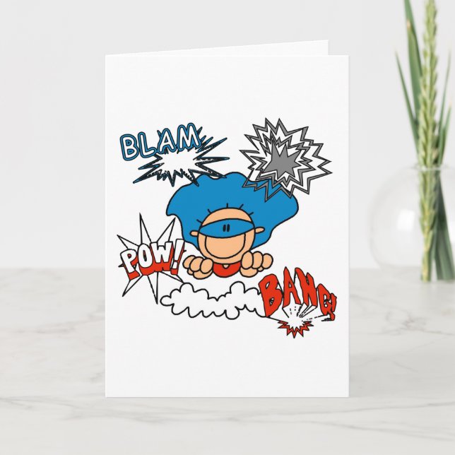 Super Boy Blam Bang Pow Card (Front)
