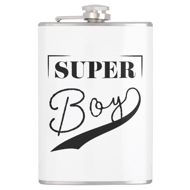 Super Boy Flask (Front)