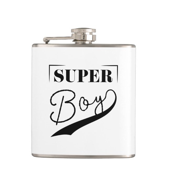 Super Boy Flask (Front)