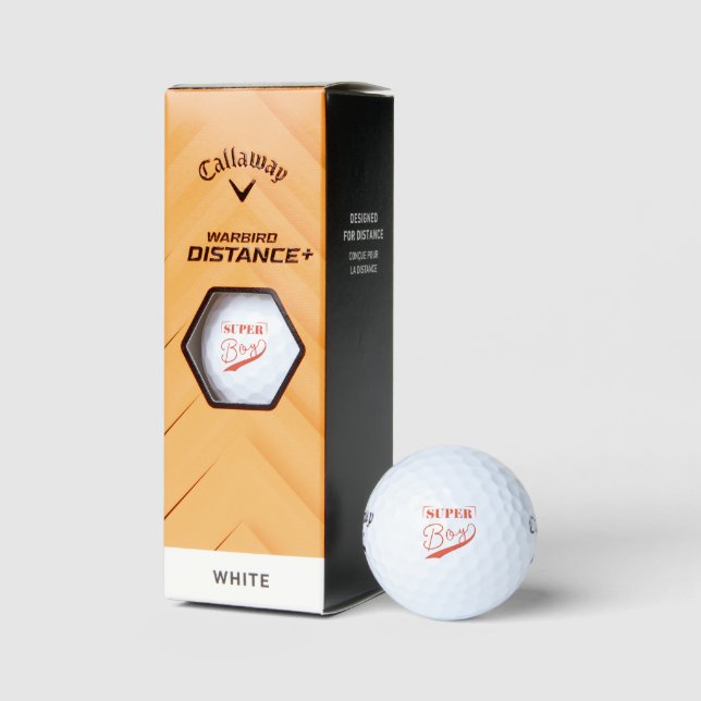 Super Boy Golf Balls (Packaging)