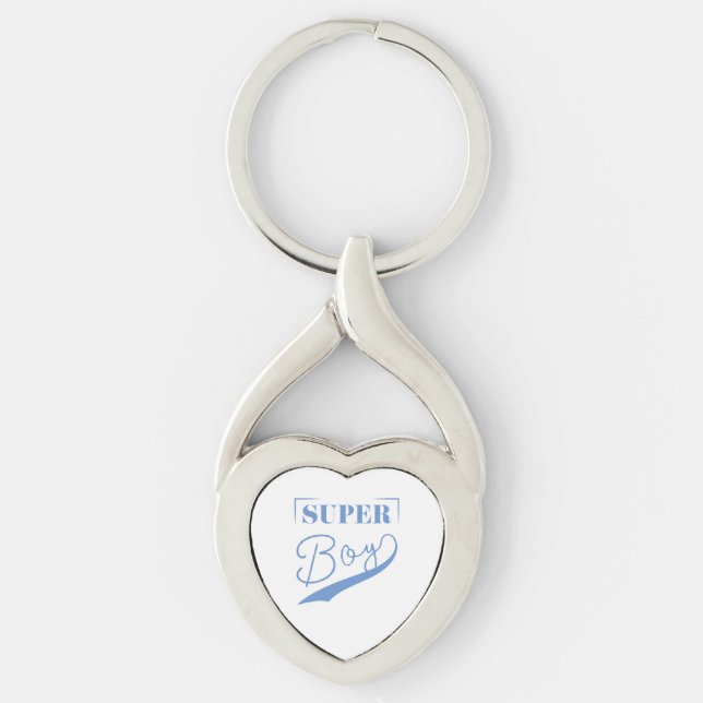 Super Boy Keychain (Front)